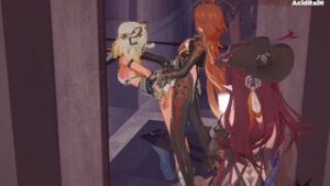 037 xilonenxMavuika FUTA sex[BGM]?Genshin Impact? - ﻿3D animation on Crohasit